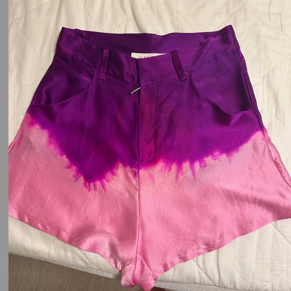 Alejandra Alonso Rojas Silk Shorts
